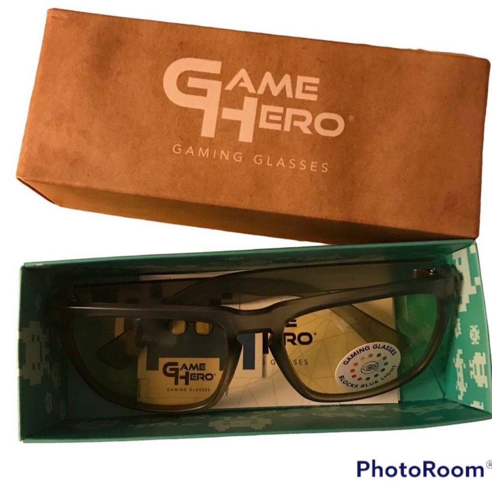 Game Hero Blue Light Blocking Gaming Glasses New